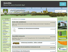 Tablet Screenshot of hausleiten.gv.at